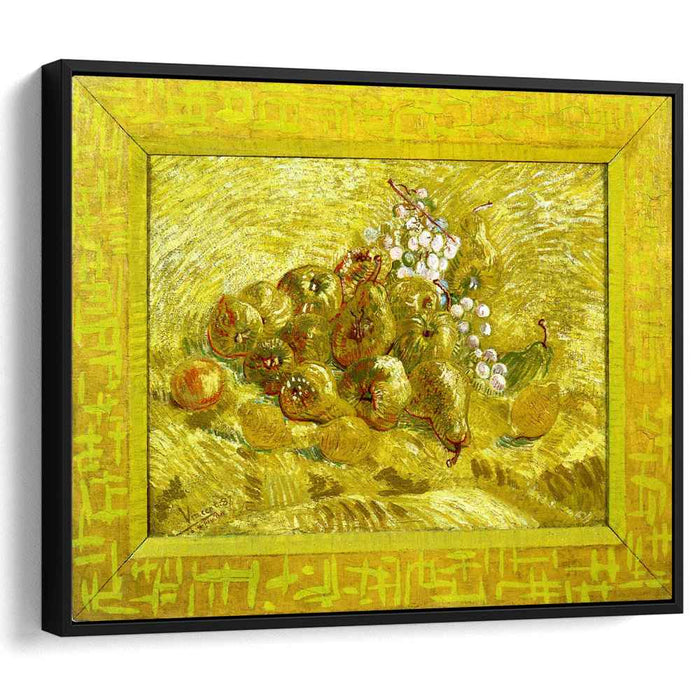 Still life with grapes,pears and lemons by Vincent van Gogh