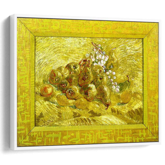 Still life with grapes,pears and lemons by Vincent van Gogh