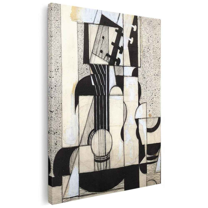 Still Life with Guitar (1913) by Juan Gris