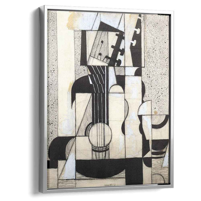 Still Life with Guitar (1913) by Juan Gris