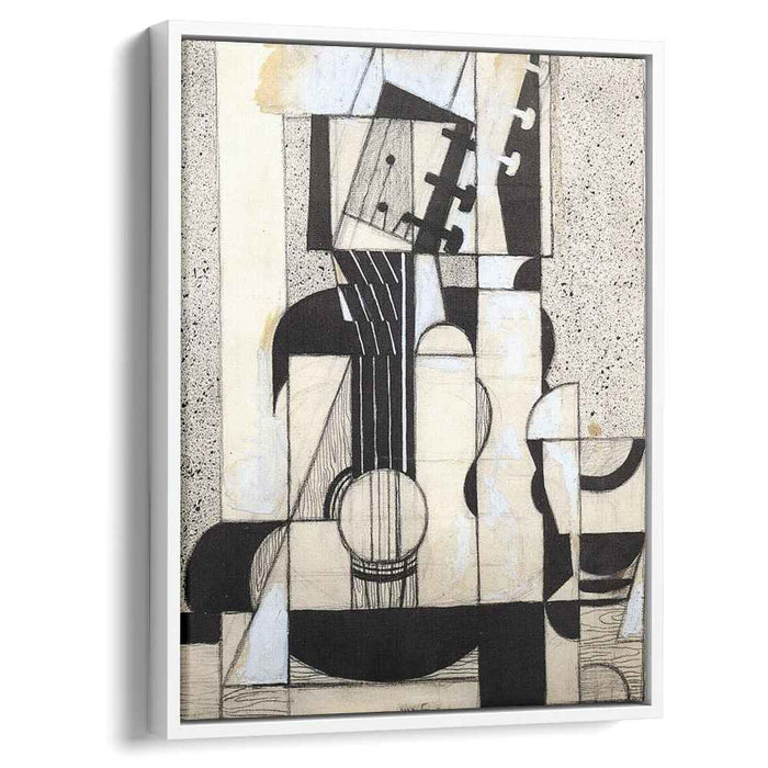 Still Life with Guitar (1913) by Juan Gris