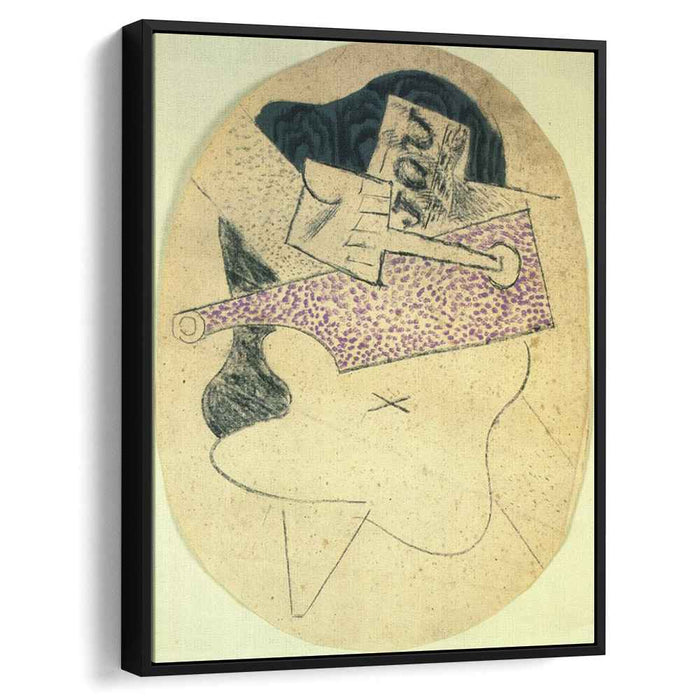 Still life with Guitar (1914) by Pablo Picasso