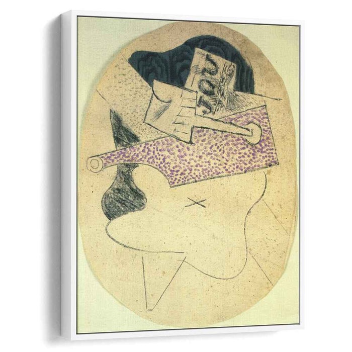 Still life with Guitar (1914) by Pablo Picasso