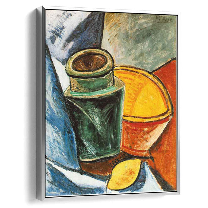 Still life with lemons (1907) by Pablo Picasso