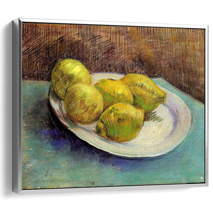 Still Life with Lemons on a Plate (1887) by Vincent van Gogh