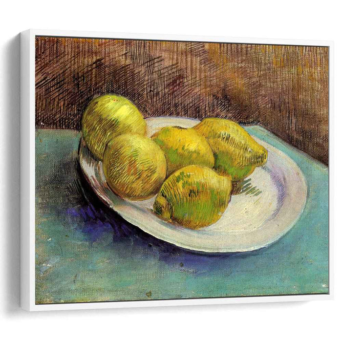 Still Life with Lemons on a Plate (1887) by Vincent van Gogh