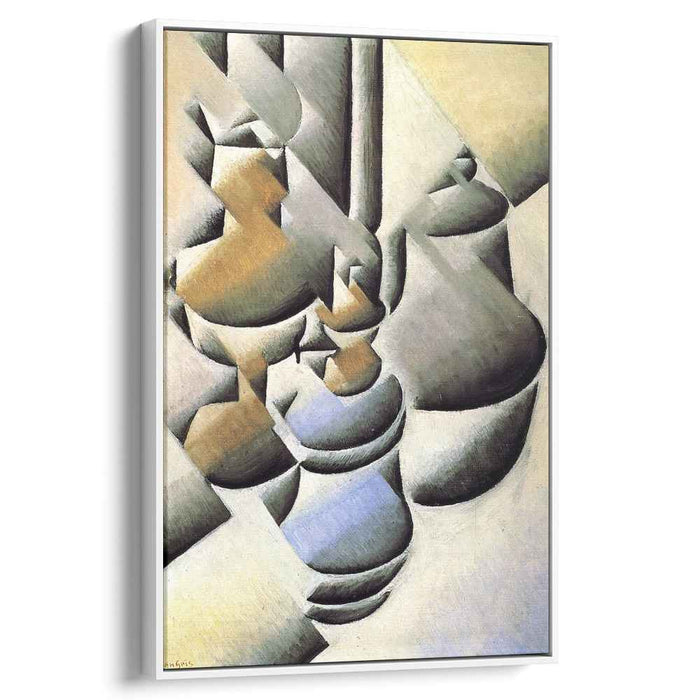 Still Life with Oil Lamp (1912) by Juan Gris