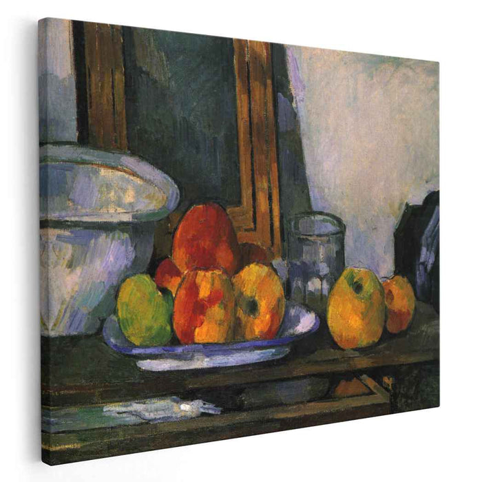 Still life with open drawer (1879) by Paul Cezanne