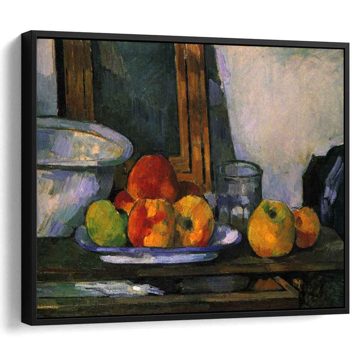 Still life with open drawer (1879) by Paul Cezanne