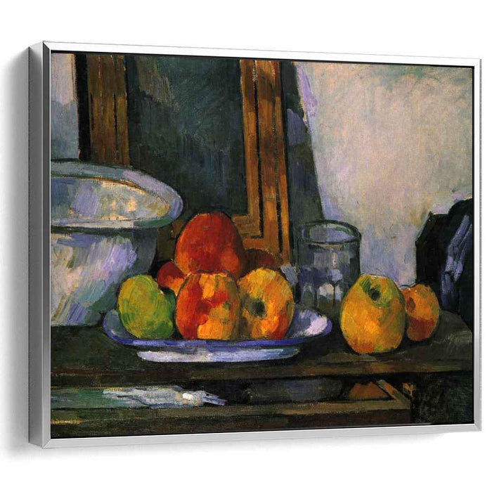 Still life with open drawer (1879) by Paul Cezanne