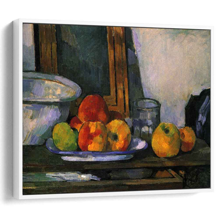 Still life with open drawer (1879) by Paul Cezanne