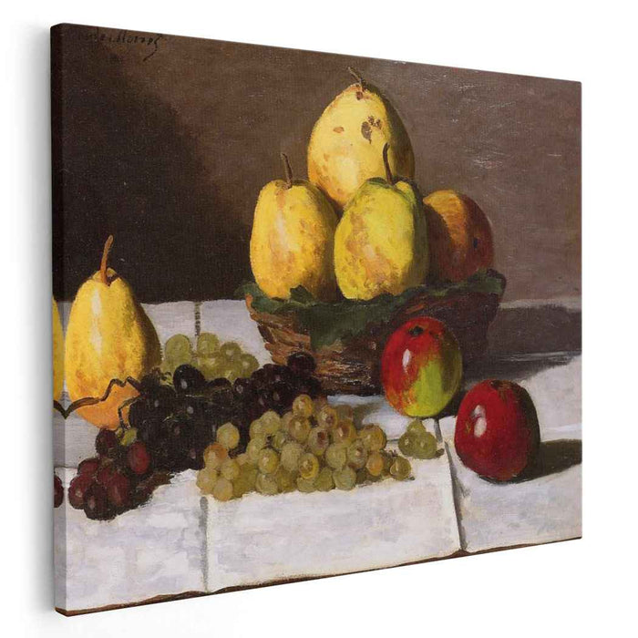 Still Life with Pears and Grapes by Pierre-Auguste Renoir