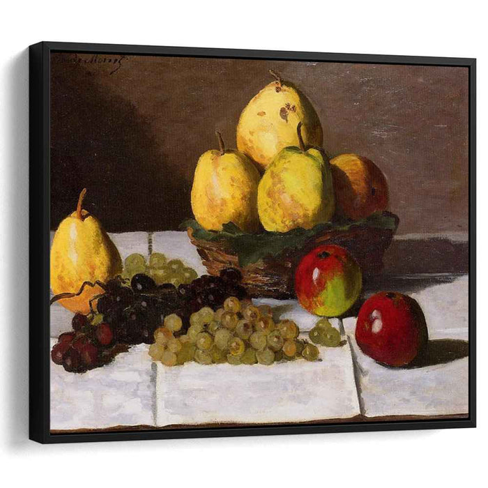 Still Life with Pears and Grapes by Pierre-Auguste Renoir