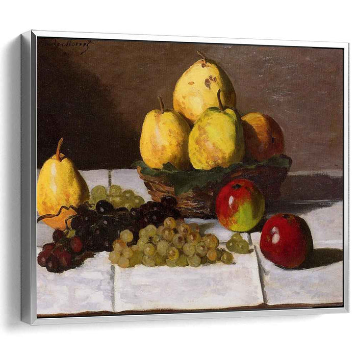 Still Life with Pears and Grapes by Pierre-Auguste Renoir