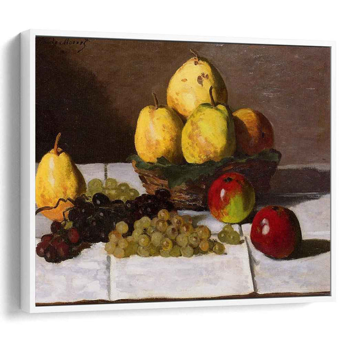 Still Life with Pears and Grapes by Pierre-Auguste Renoir