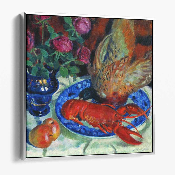 Still Life with Pheasant (1914) by Boris Kustodiev