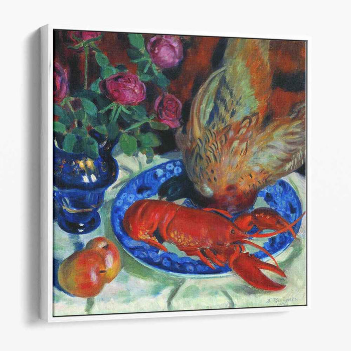 Still Life with Pheasant (1914) by Boris Kustodiev