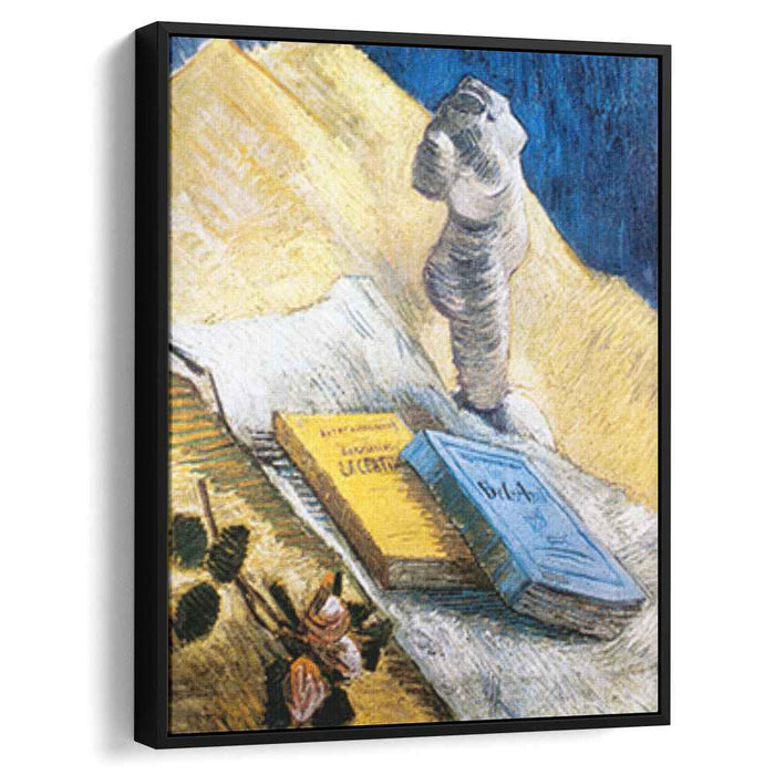 Still Life with Plaster Statuette, a Rose and Two Novels by Vincent van Gogh