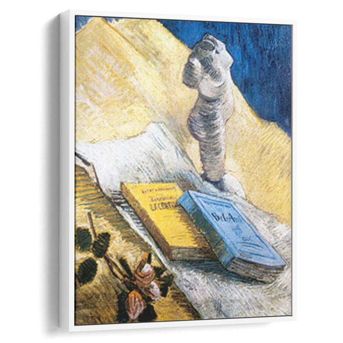 Still Life with Plaster Statuette, a Rose and Two Novels by Vincent van Gogh