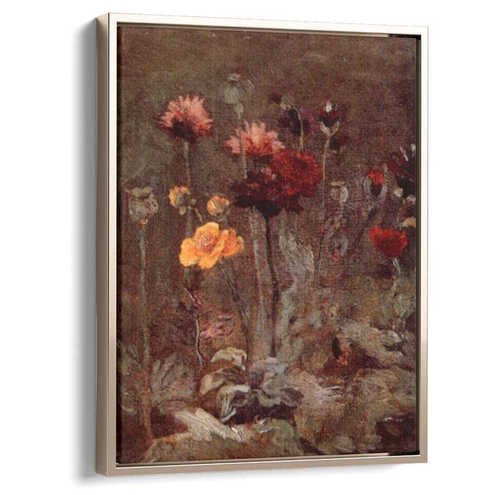 Still Life with Scabiosa and Ranunculus (1886) by Vincent van Gogh