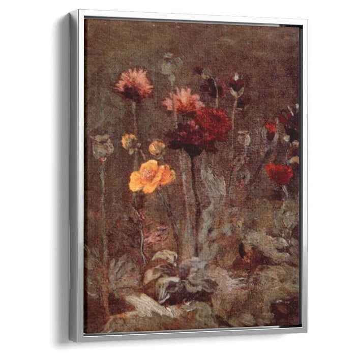 Still Life with Scabiosa and Ranunculus (1886) by Vincent van Gogh