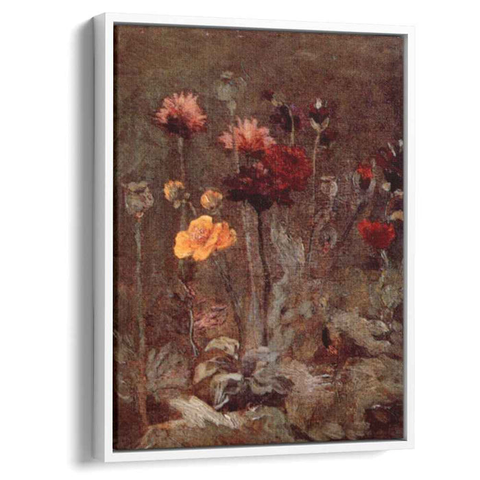 Still Life with Scabiosa and Ranunculus (1886) by Vincent van Gogh