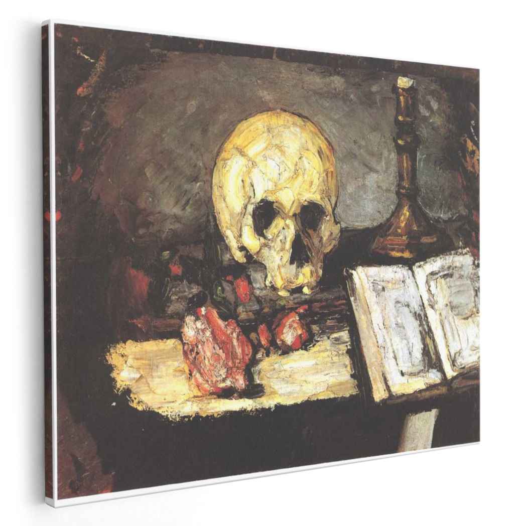 still-life-with-skull-candle-