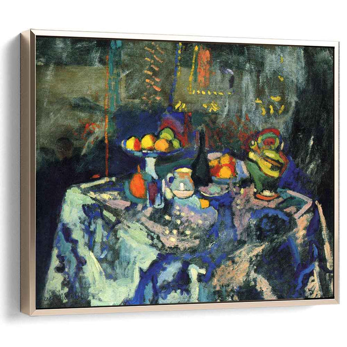 Still Life with Vase, Bottle and Fruit by Henri Matisse