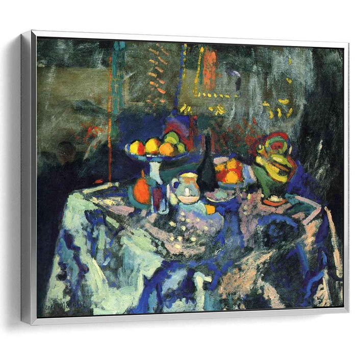 Still Life with Vase, Bottle and Fruit by Henri Matisse