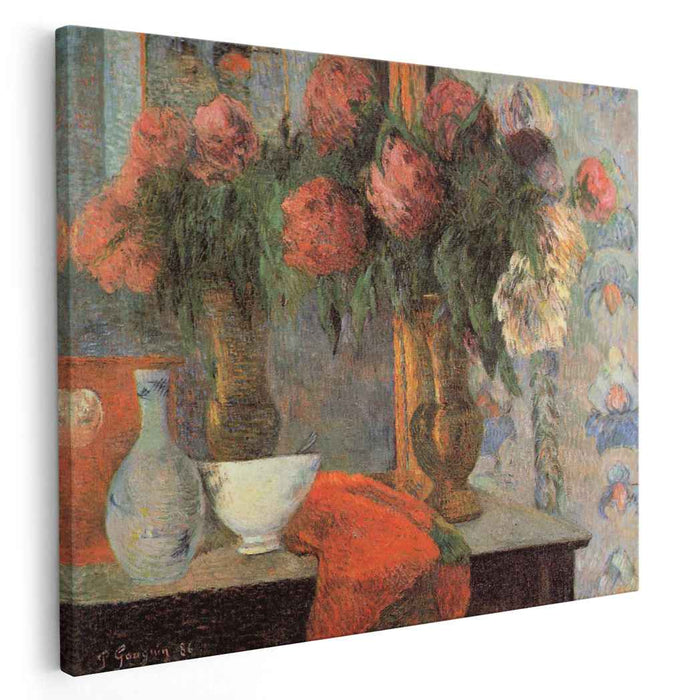 Still life with white bowl (1886) by Paul Gauguin