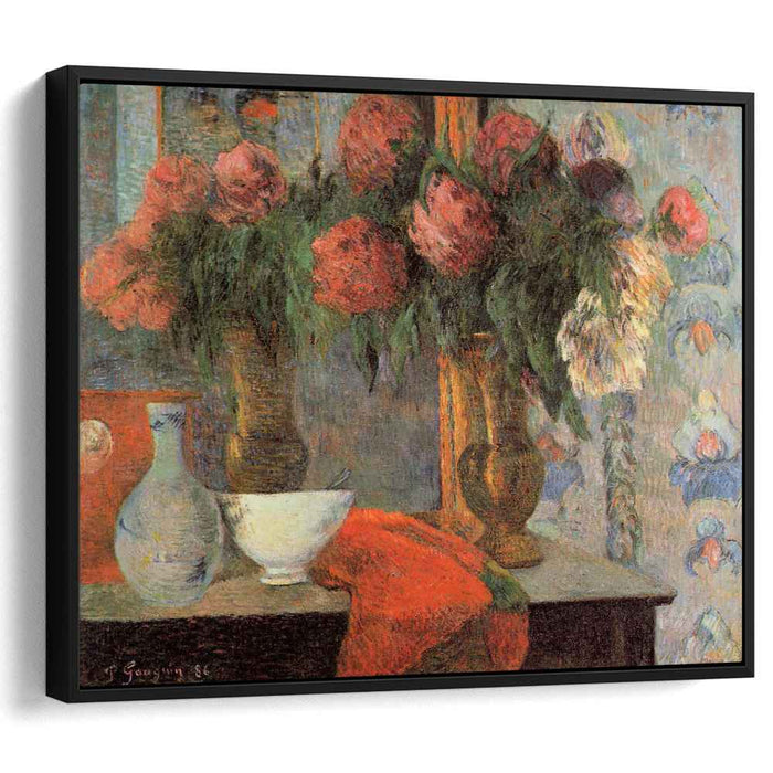 Still life with white bowl (1886) by Paul Gauguin