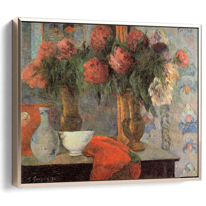 Still life with white bowl (1886) by Paul Gauguin