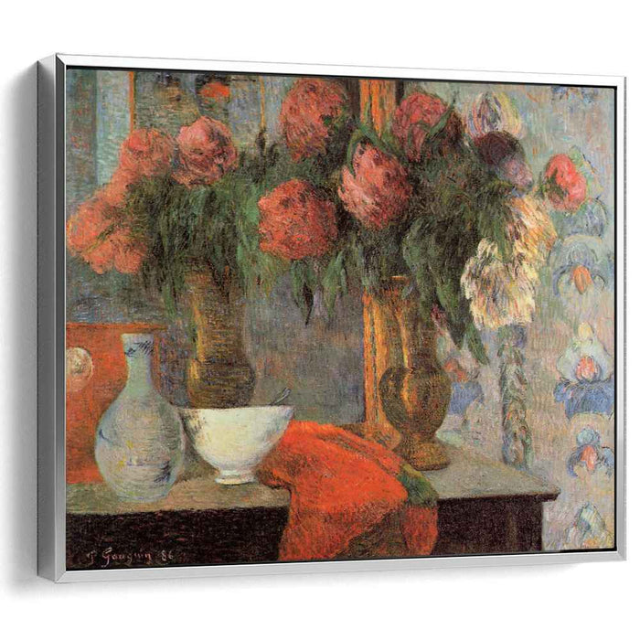 Still life with white bowl (1886) by Paul Gauguin