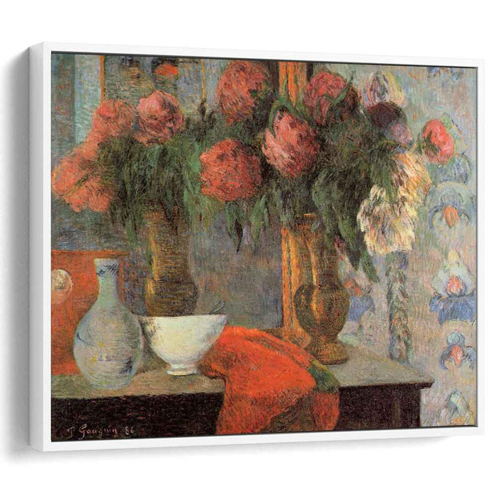 Still life with white bowl (1886) by Paul Gauguin