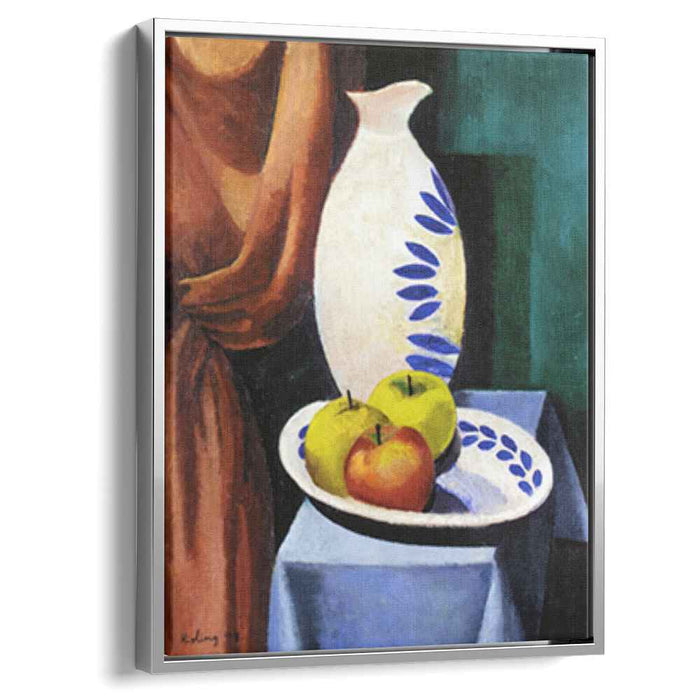 Still life with white pitcher (1917) by Moise Kisling