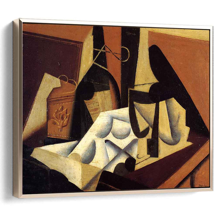 Still Life with White Tablecloth (1916) by Juan Gris