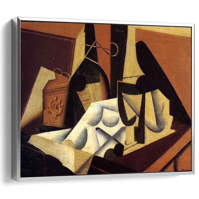 Still Life with White Tablecloth (1916) by Juan Gris