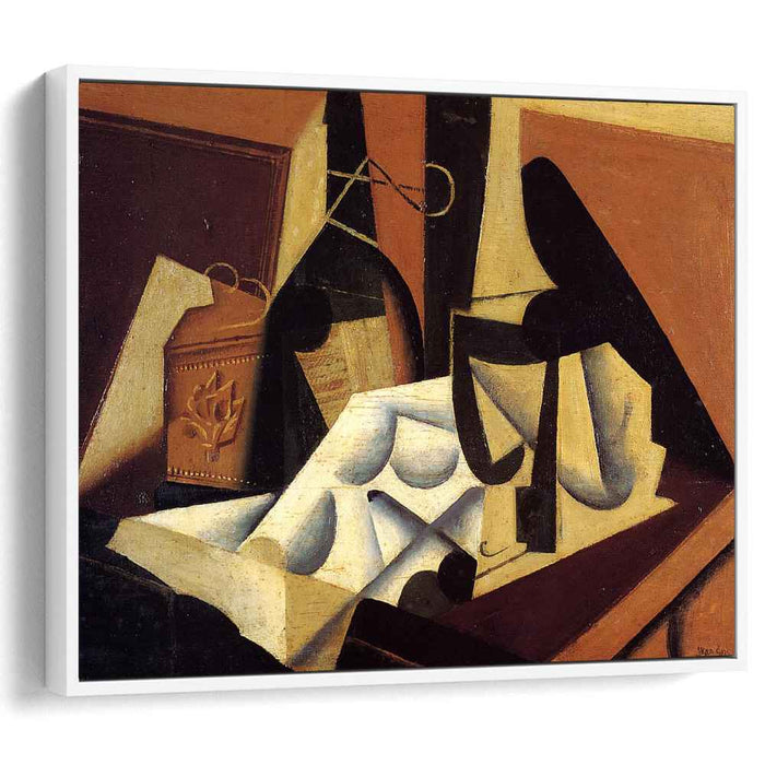 Still Life with White Tablecloth (1916) by Juan Gris