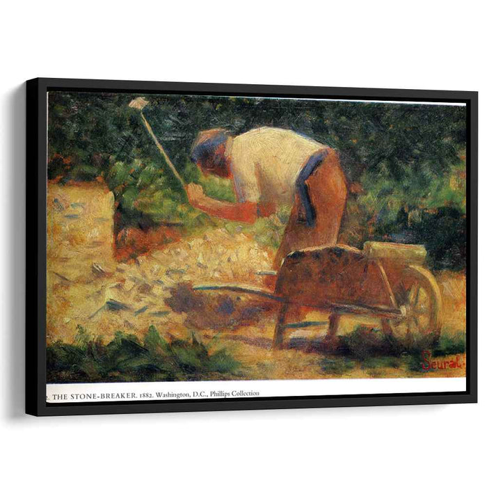 Stone Breaker and Wheelbarrow, Le Raincy by Georges Seurat
