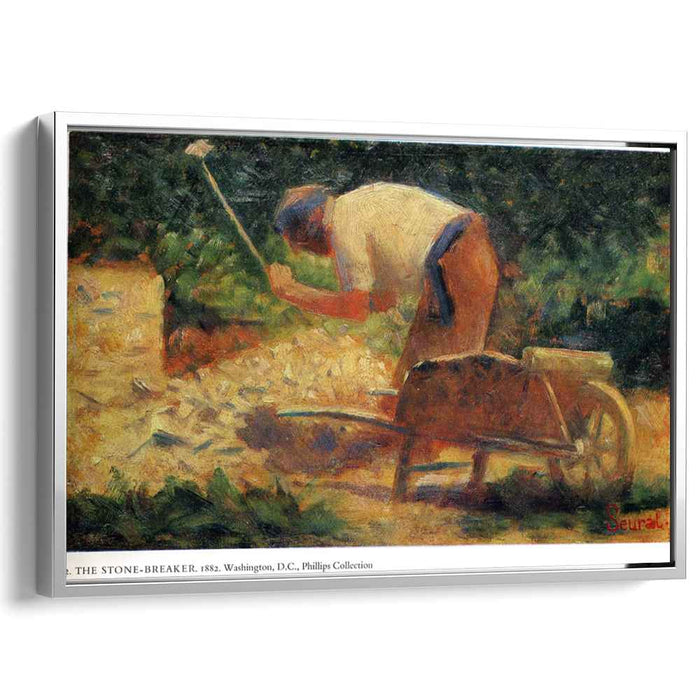 Stone Breaker and Wheelbarrow, Le Raincy by Georges Seurat