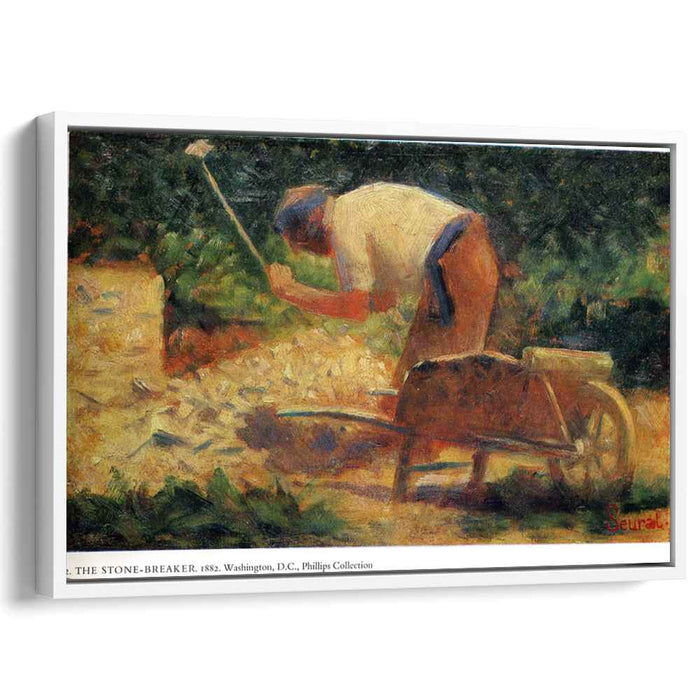 Stone Breaker and Wheelbarrow, Le Raincy by Georges Seurat