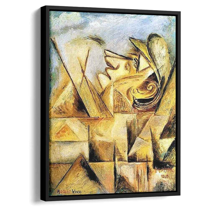 Stonemason (1910) by David Burliuk