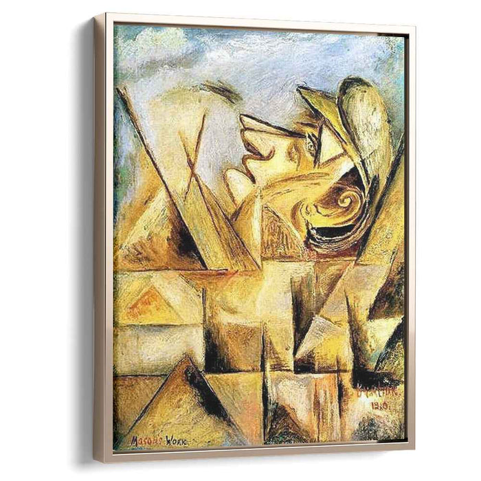 Stonemason (1910) by David Burliuk