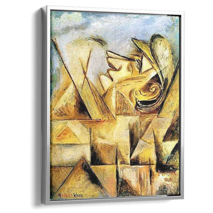 Stonemason (1910) by David Burliuk