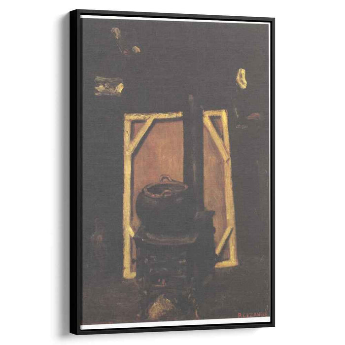 Stove in the atelier (1865) by Paul Cezanne