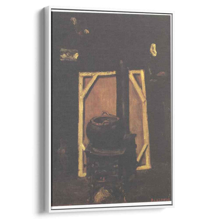 Stove in the atelier (1865) by Paul Cezanne