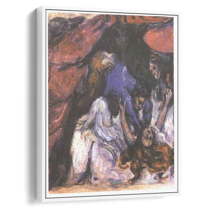 Strangled woman (1872) by Paul Cezanne