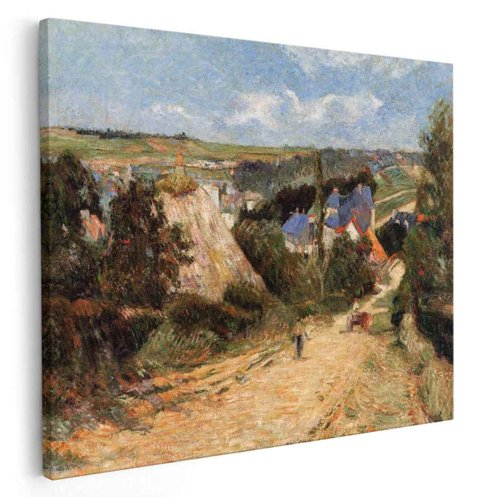 Street in Osny (1883) by Paul Gauguin