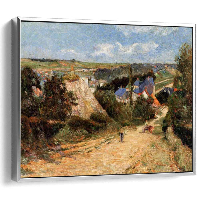 Street in Osny (1883) by Paul Gauguin