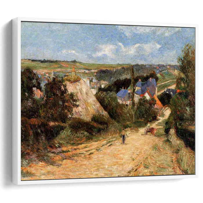 Street in Osny (1883) by Paul Gauguin